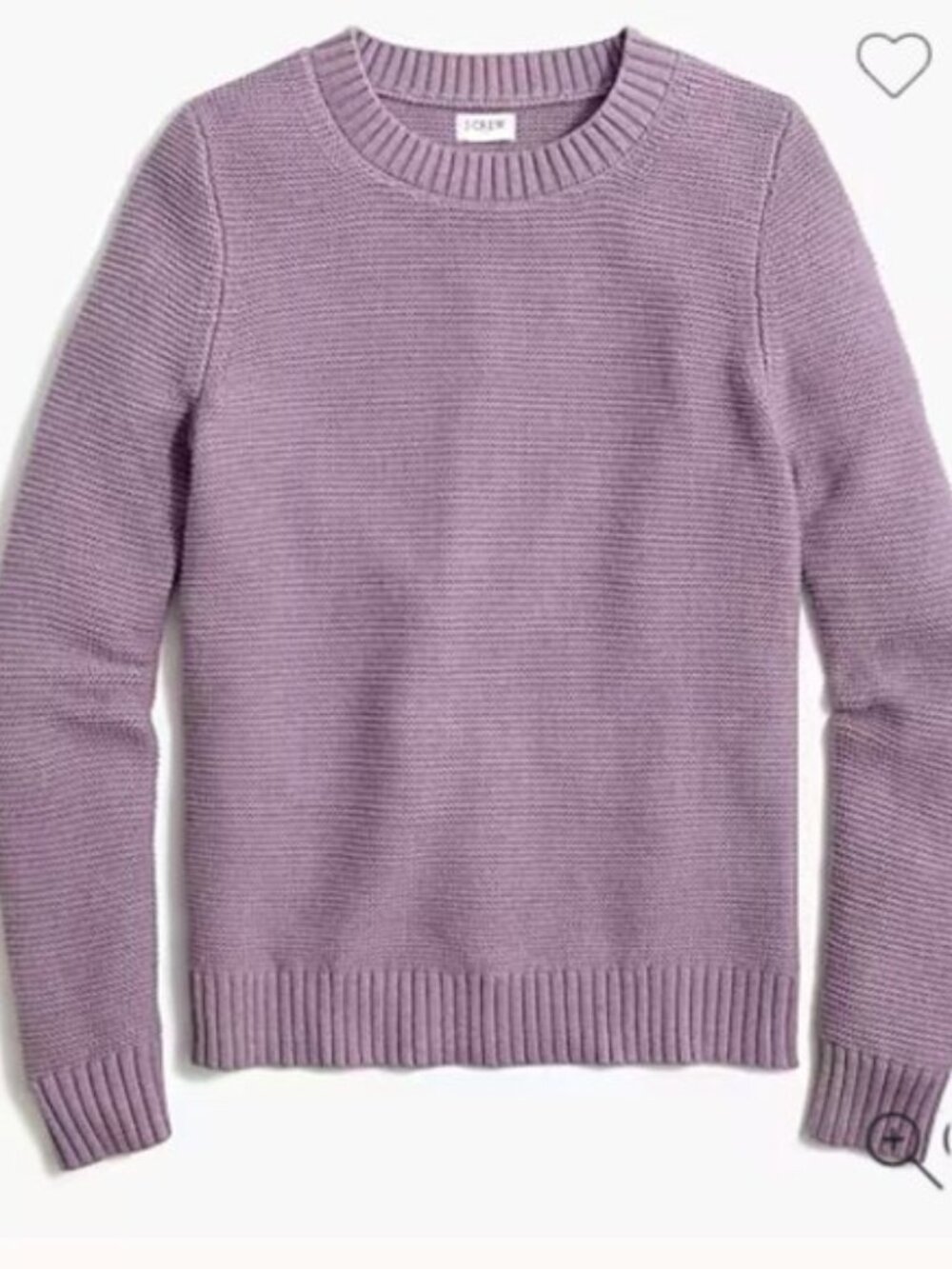 J. Crew Classic‎ Crewneck Sweater Heather Orchid